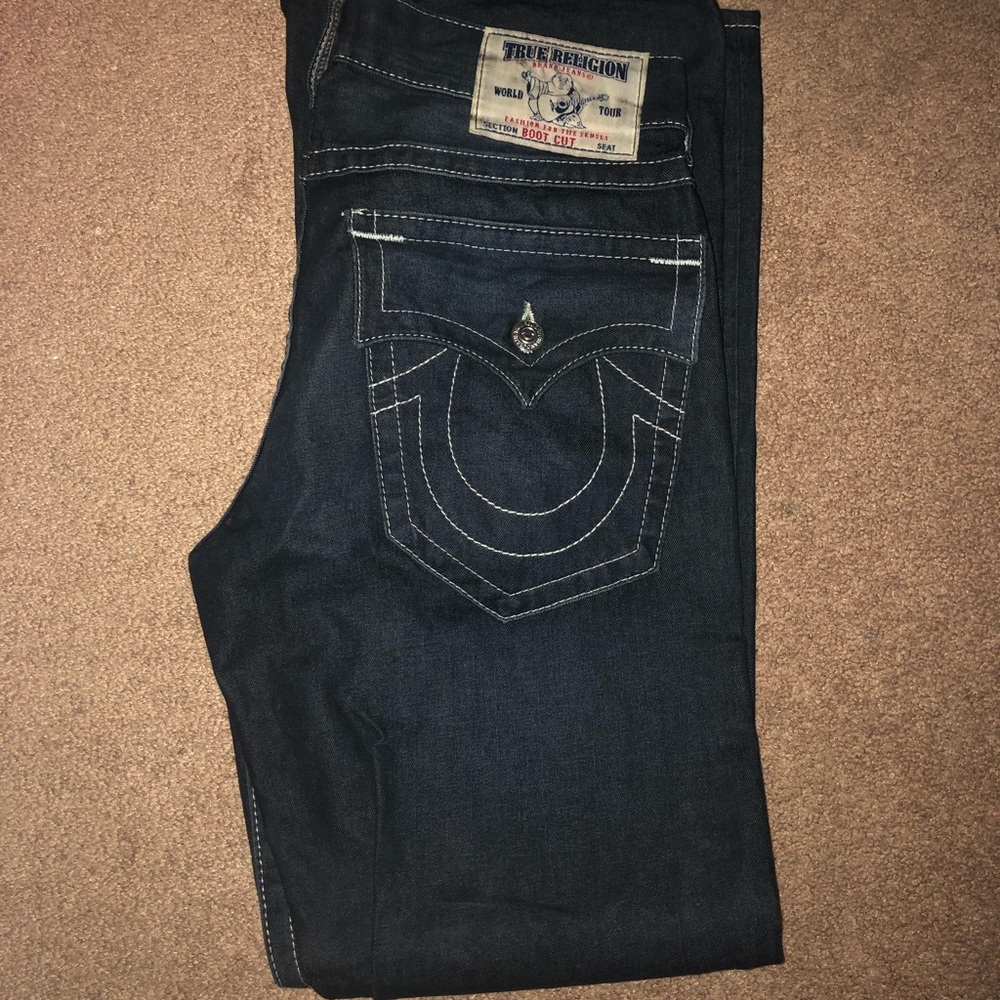 Dark Blue True Religion Jeans